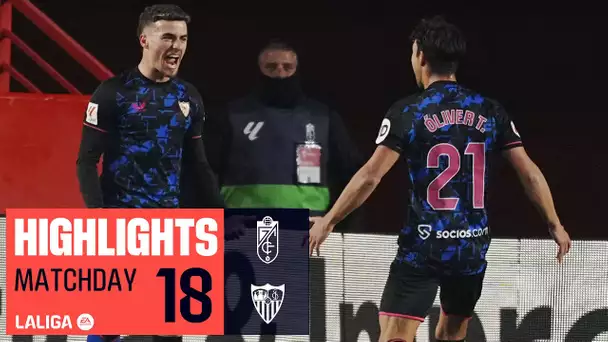 Resumen de Granada CF vs Sevilla FC (0-3)