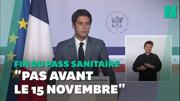 Pass sanitaire: pas d'allègement "avant le 15 novembre" au moins