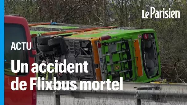 Flixbus : un accident fait au moins cinq morts sur une autoroute en Allemagne