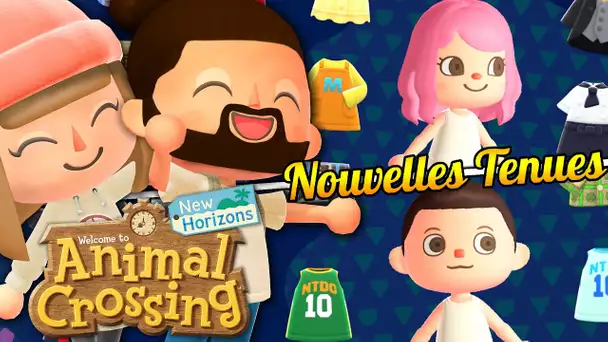 NOS PLUS BELLES TENUES ! | ANIMAL CROSSING NEW HORIZONS EPISODE 40 CO-OP