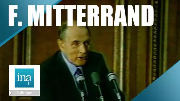 François Mitterrand "Nous sommes tous un peu germains, un peu romains, un peu juifs" | Archive INA