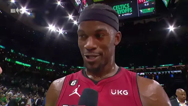 "I'm Always Here To Compete & I Like To Talk" - Jimmy Butler After Heat Game 2 Win In Boston!