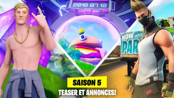 DES TEASER ET DES ANNONCENT ARRIVENT BIENTOT ! (FORTNITE SAISON 5)