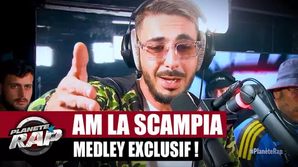 AM LA SCAMPIA BALANCE UN MEDLEY D'EXCLUS ! #PlanèteRap