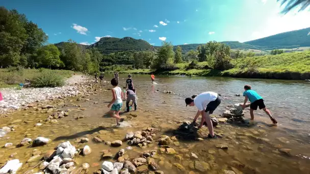 AVEYRON | Opération démontage de barrages sur le Tarn et la Dourbie