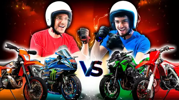 8 DÉFIS À MOTO ! (Qui gagne en 6 heures ?)