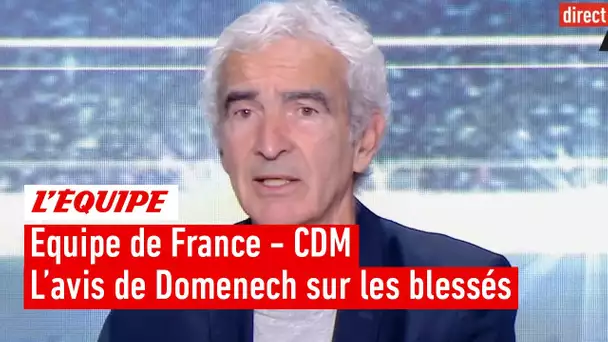 Domenech sur la gestion des blessés en Équipe de France : "C'est de la pollution pour le groupe"