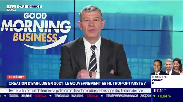 Le débat : Création d'emplois en 2021, le gouvernement est-il trop optimiste ?