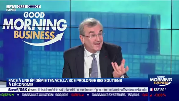 François Villeroy de Galhau (Banque de France): La BCE rallonge son plan de soutien jusqu'en 2022