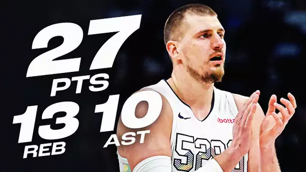 Nikola Jokić Drops His 4th Straight TRIPLE-DOUBLE! | January 21, 2025