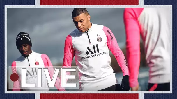 ⚽️ L'entraînement veille de Paris Saint-Germain-OGC Nice  🔴🔵