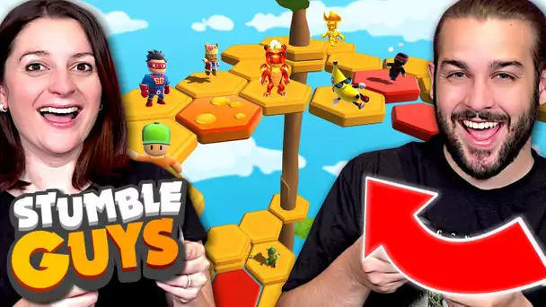 LA MEILLEURE MAP DE STUMBLE GUYS AVEC VOUS ! GUILLAUME ET KIM VS LES ABONNES SUR STUMBLE GUYS