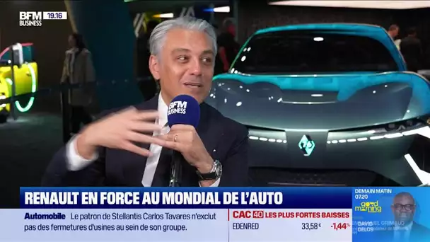 Luca de Meo (Renault) : Renault en force au Mondial de l'Auto