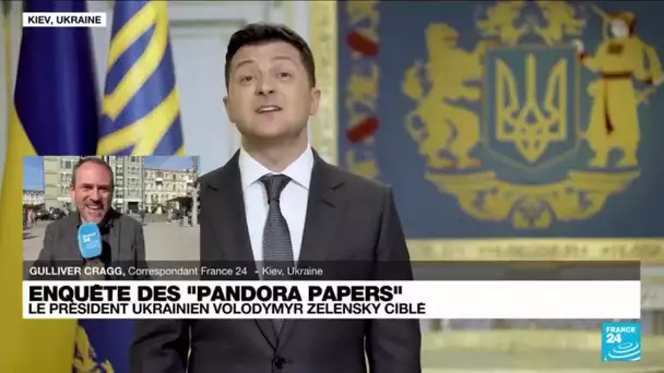 "Pandora papers": le président ukrainien Volodymyr Zelensky ciblé • FRANCE 24