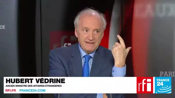 Hubert Védrine, ancien ministre des Affaires étrangèresar