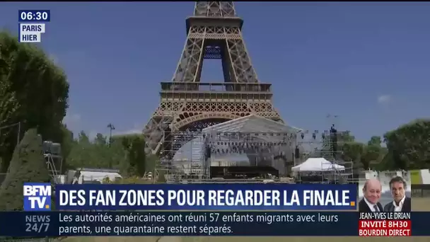 Finalement, les fans zones fleurissent partout en France pour la finale