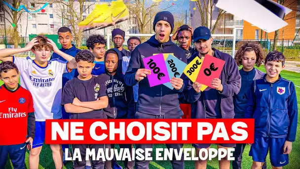 NE CHOISIS PAS LA MAUVAISE ENVELOPPES ! 💶(Argent,crampon ,cadeau et gage )