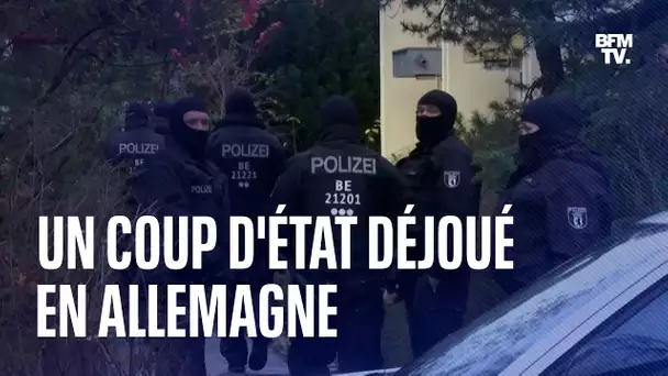 Un coup d'État préparé par un groupuscule d'extrême droite déjoué en Allemagne