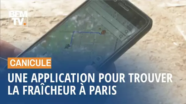 Canicule: une application pour trouver des îlots de fraîcheur à Paris