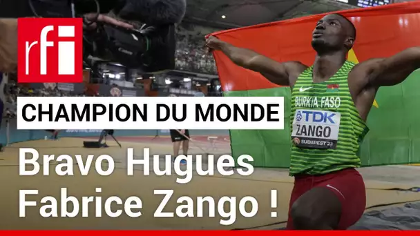 Le Burkinabè Zango champion du monde de triple saut • RFI