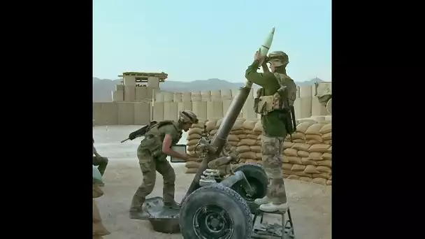 L'armée française en action