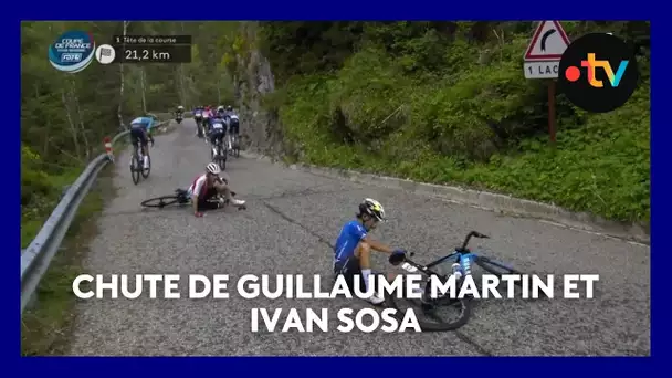 Chute de Guillaume Martin et Ivan Sosa sur la 4e édition du Mercan’tour Classic Alpes-Maritimes