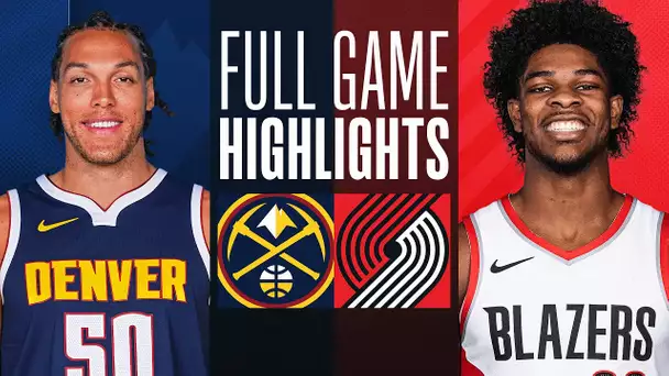 NUGGETS at TRAIL BLAZERS | FULL GAME HIGHLIGHTS | March 23, 2024