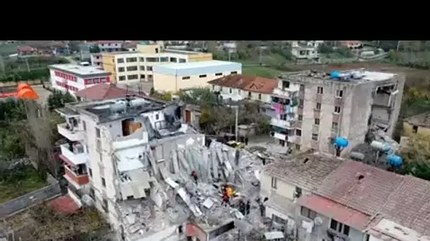 Séisme en Albanie : 9 personnes arrêtées suite aux effondrements d'immeubles