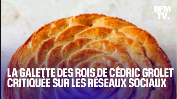 La galette des rois "Fleur de vanille" de Cédric Grolet critiquée sur les réseaux sociaux