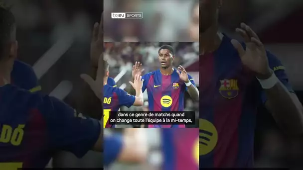 👀 Rashford débriefe son premier match sous le maillot du Barça ! 🔵🔴 #shorts