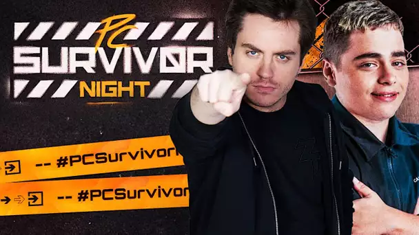 FAUT T'ACCROUPIR 20 FOIS ! - PC Survivor Night (Team ZeratoR vs Team Kameto)