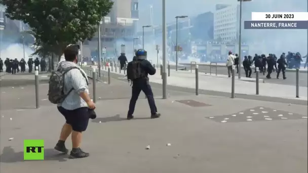 France : affrontements entre émeutiers et policiers après la mort d'un adolescent