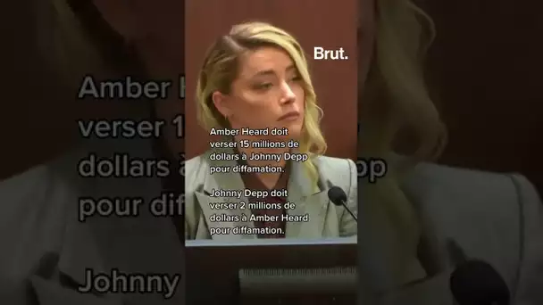 Le verdict dans le procès opposant Johnny Depp à Amber Heard vient d’être rendu