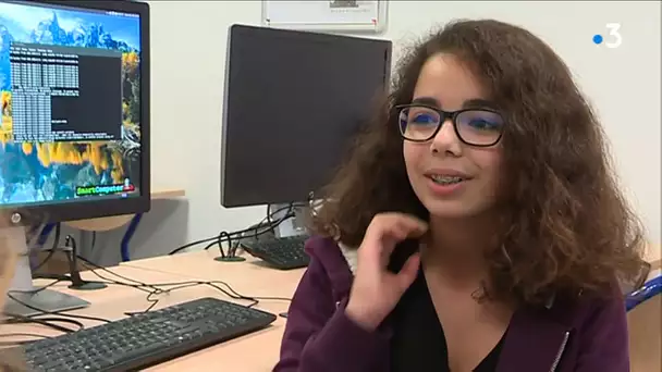 Nantes : des lycéennes découvrent la programmation du net