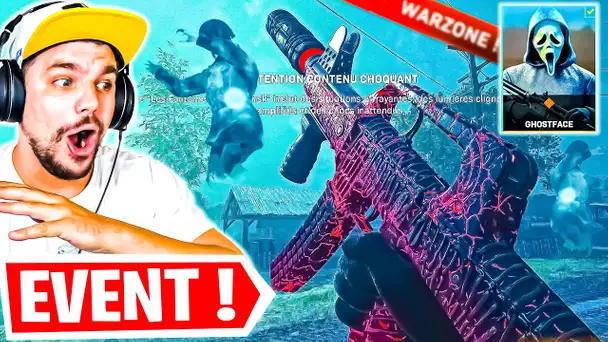 l’EVENT HALLOWEEN sur WARZONE fait TROP PEUR !! (The Haunting Skin Scream)