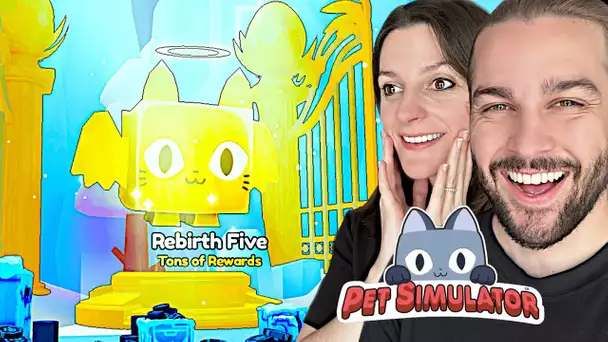 MISE A JOUR PET SIMULATOR 99 : NOUVEAU SUPER OEUF, NOUVEAU HUGE ET REBIRTH 5 !