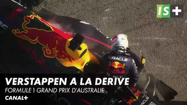 Max Verstappen à la dérive - F1 Grand prix d'Australie