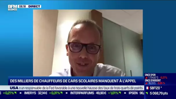 Jean-Sébastien Barrault (FNTV): Des milliers de chauffeurs de cars scolaires manquent à l'appel