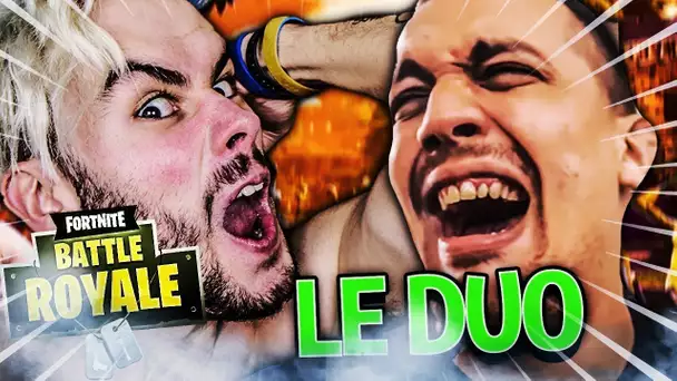 MON 1ER DUO SUR FORTNITE AVEC LEBOUSEUH