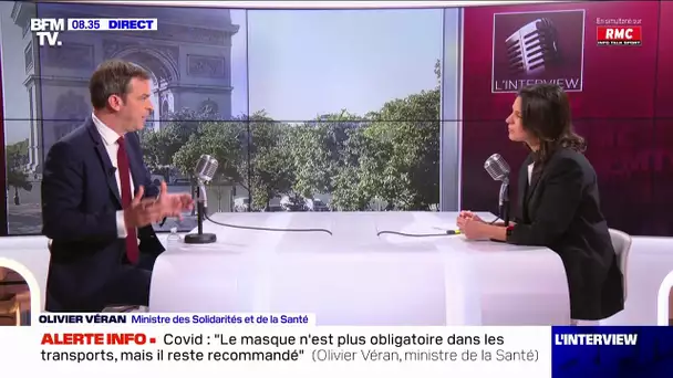 Véran : "On ne peut pas dire que le Covid est derrière nous"