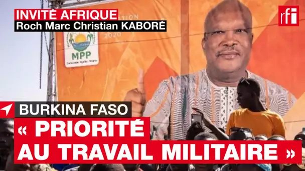 Roch Marc C. Kaboré : face au terrorisme, « priorité au travail militaire » #BurkinaFaso