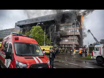 incendie : frayeur à Moscou