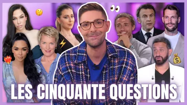 50 QUESTIONS à MOI - La  M *RT de mon EX, Jazz, Hanouna, Déglingué ITV Dylan, S * x e, mes dépenses