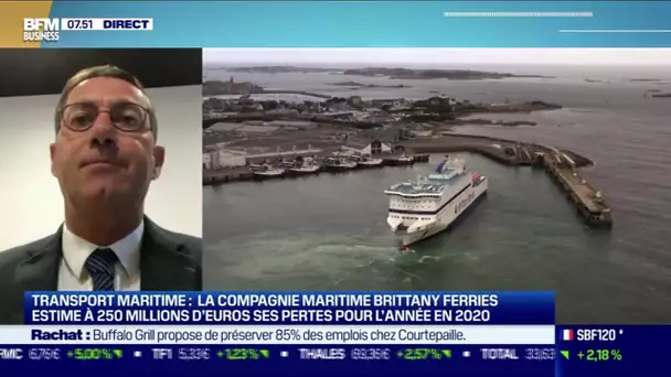 Jean-Marc Roué (Brittany Ferries) : La compagnie maritime joue-t-elle sa survie