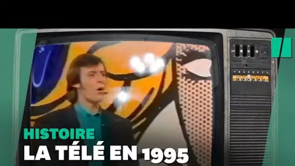 À quoi ressemblait la télé au lancement des "Z'amours" en 1995