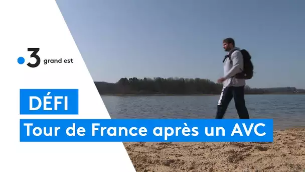 Le defi de Valentin Michel : effectuer un tour de France à pied après un AVC