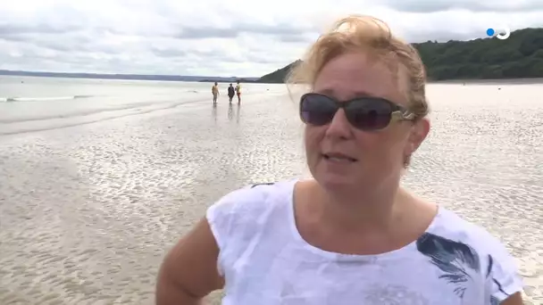 Les plages de Plérin fermées à cause de fortes pluies