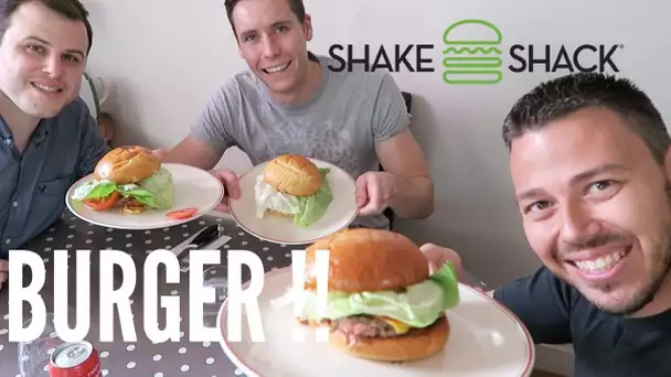 Un BURGER MAISON façon SHAKE SHACK?? - VLOG #472