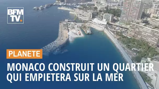 Monaco construit un nouveau quartier qui empiétera sur la mer