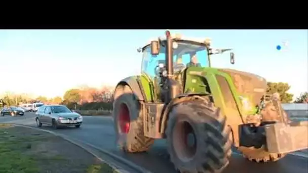 Manifestation des agriculteurs à Arles